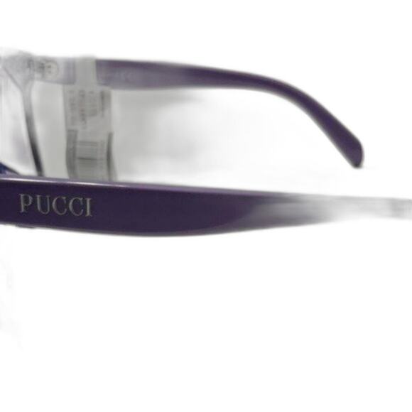 Emilio Pucci 59mm Geometric Sunglasses Purple - Picture 4 of 11